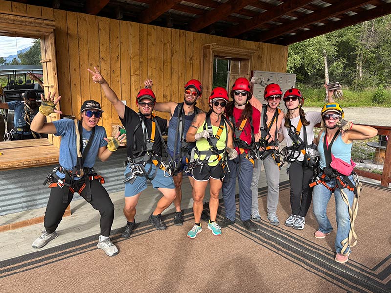 Alaska Zipline, Sunderland Ranch, ziplining, horseback riding, farm tours, gold panning, lodgestay, weddings & events, adventure park