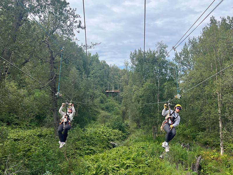 Alaska Zipline, Sunderland Ranch, ziplining, horseback riding, farm tours, gold panning, lodgestay, weddings & events, adventure park