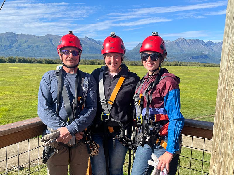 Alaska Zipline, Sunderland Ranch, ziplining, horseback riding, farm tours, gold panning, lodgestay, weddings & events, adventure park